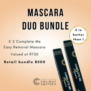 Gift Bundle - Complete Me, Easy removal Mascara Duo