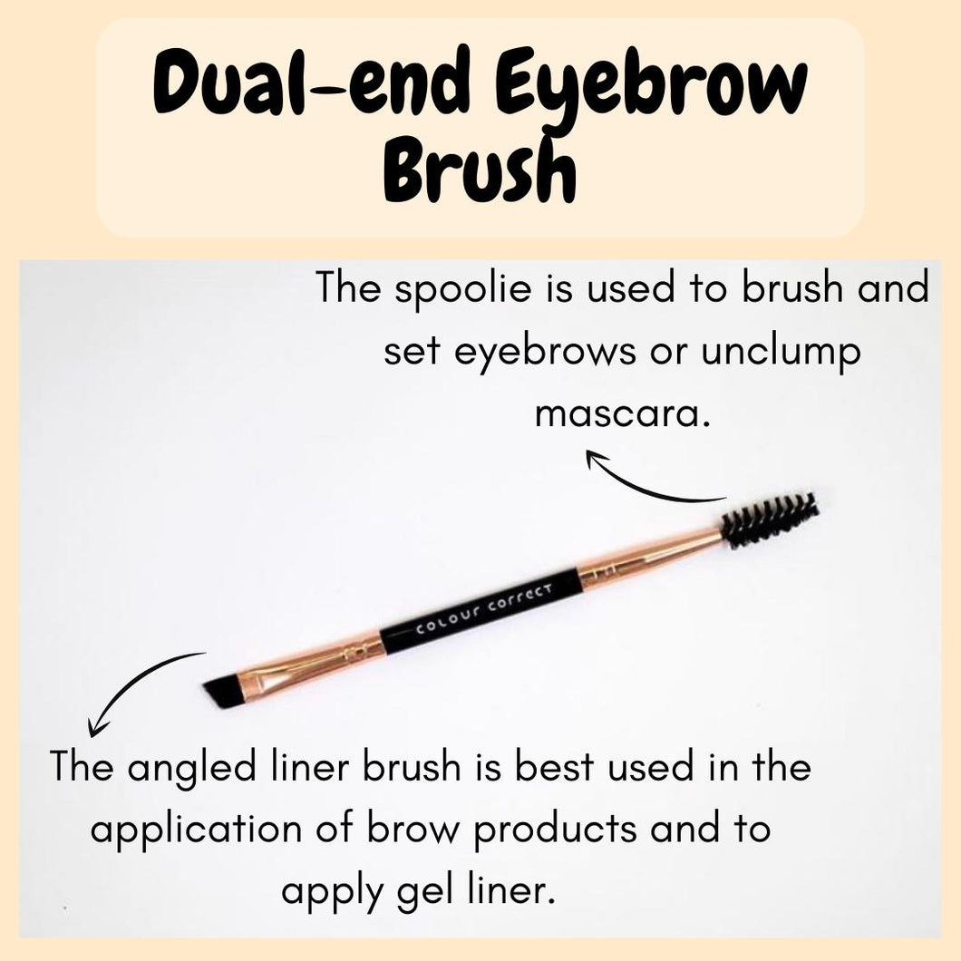 Dual end Eye Brow brush